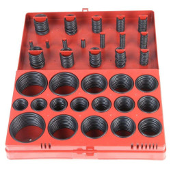 Duratool, 419 Piece O-ring Kit in a Plastic Storage Case, 32 Sizes, D01887