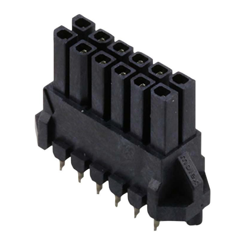 Molex (44769-1201) PCB Receptacle, Board-to-Board, 3 mm, 2 Rows