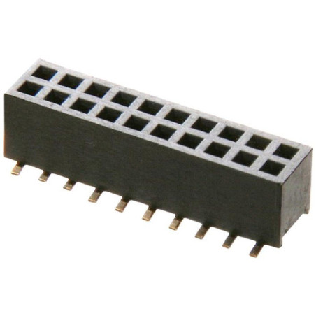 Harwin (M50-3120545) PCB Receptacle, Board-to-Board, 1.27 mm, 2 Rows