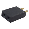 Samtec (SSQ-106-01-G-S) PCB Receptacle, Board-to-Board, 2.54 mm, 1 Rows