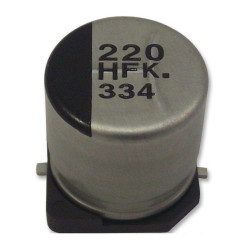 Panasonic, SMD Aluminium Electrolytic Capacitor,  EEEFK1C471P