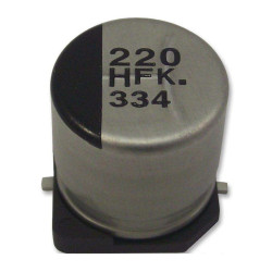 Panasonic, SMD Aluminium Electrolytic Capacitor, 50 V, EEEFK1H100UR