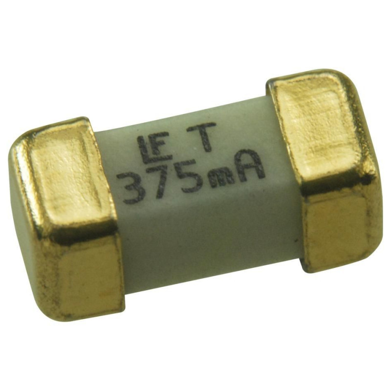 Littelfuse (0452.375MRL) Fuse, Surface Mount, 375 mA, Slow Blow,, 125  VAC