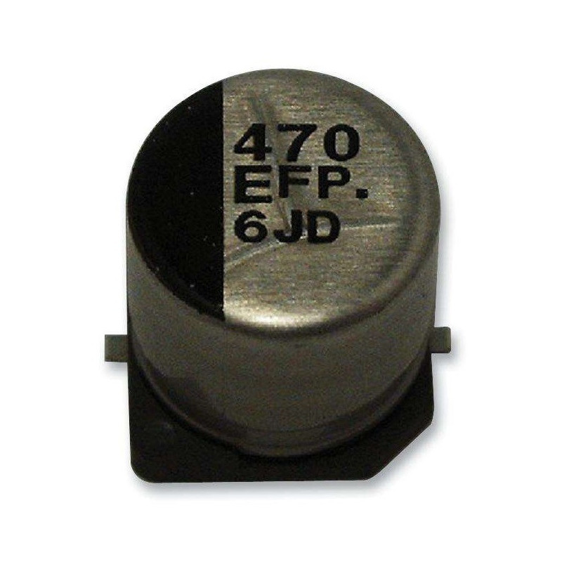 Panasonic, SMD Aluminium Electrolytic Capacitor, EEEFP1C100AR