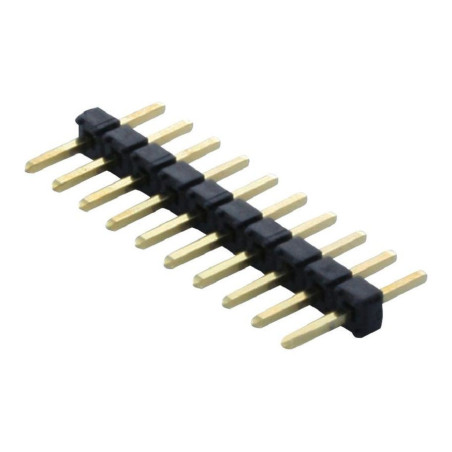 Samtec (TMM-110-01-G-S) Pin Header, Single, Board-to-Board, 2 mm, 1 Rows