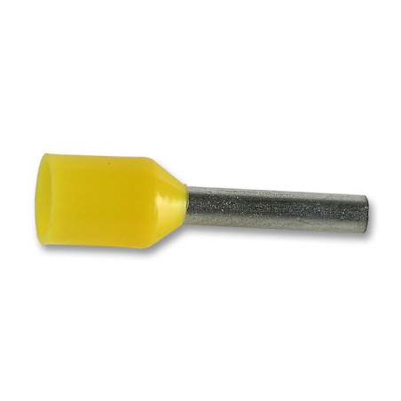 Multicomp Pro (E1012-L-YELLOW) Wire Ferrule, Single Wire, 18 AWG, 1 mm²