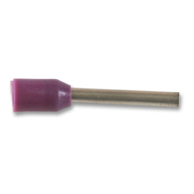 Multicomp Pro (E0208-VIOLET) Wire Ferrule, Single Wire, 26 AWG, 0.25 mm