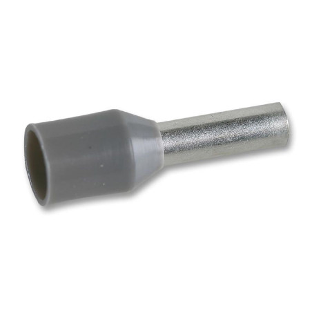 Multicomp Pro (E2518-GREY) Wire Ferrule, Single Wire, 14 AWG, 2.5 mm²