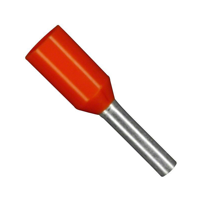 JST (GTR0.5-8) Wire Ferrule, German Code, Single Wire, 20 AWG, 0.5 mm²