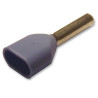 JST (TWE0.75-8) Wire Ferrule, Twin Entry, Twin Wire, 18 AWG, 0.75 mm²