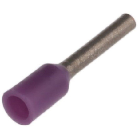 JST (FWE0.25-6) Wire Ferrule, French Code, Single Wire, 24 AWG, 0.25 mm²