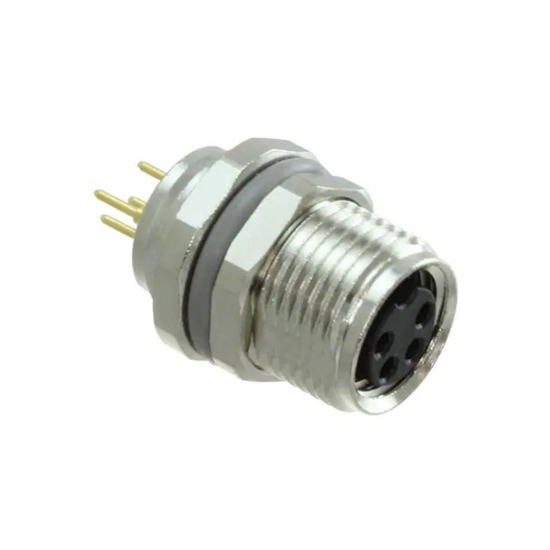 TE Connectivity (T4041017041-000) Sensor Connector, M8, Female, 4 Positions