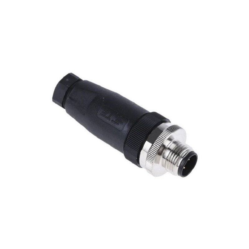 TE Connectivity (T4111001051-000) Sensor Connector, PG7/4-6mm, M12, Male