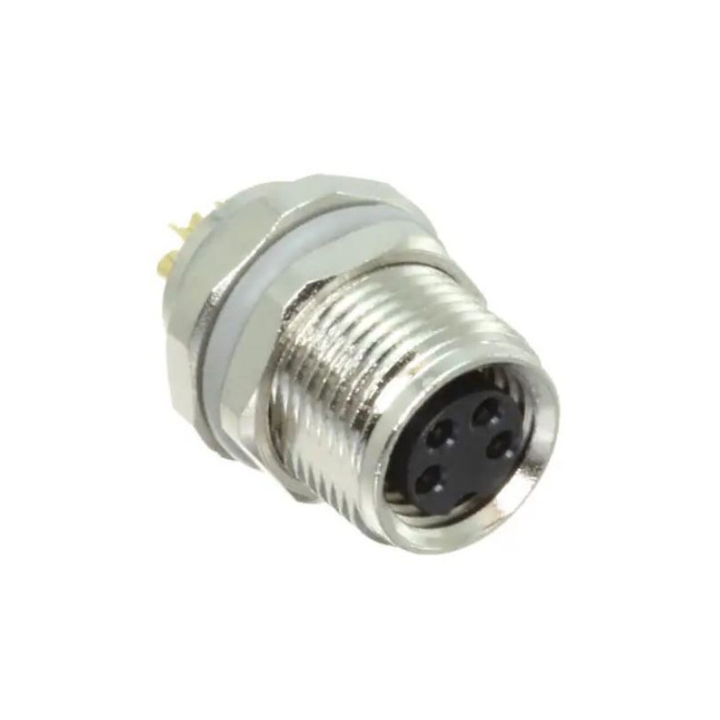 TE Connectivity (T4031017041-000) Sensor Connector, M8, Female, 4 Positions