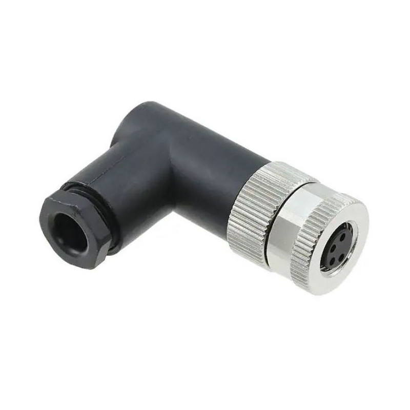 TE Connectivity (T4012008041-000) Sensor Connector, M8, Female, 4 Positions