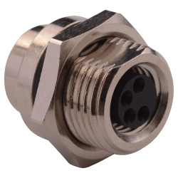 Norcomp (855-004-203R004) Sensor Connector, M8, Female, 4 Positions