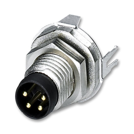 Phoenix Contact (SACC-DSI-M 8MS-4CON-L180 SH) Sensor Connector, M8, Male