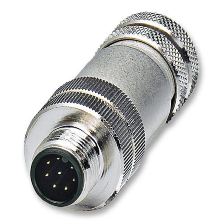 Phoenix Contact (SACC-M12MS-8CON-PG 9-SH) Sensor Connector, M12, Male