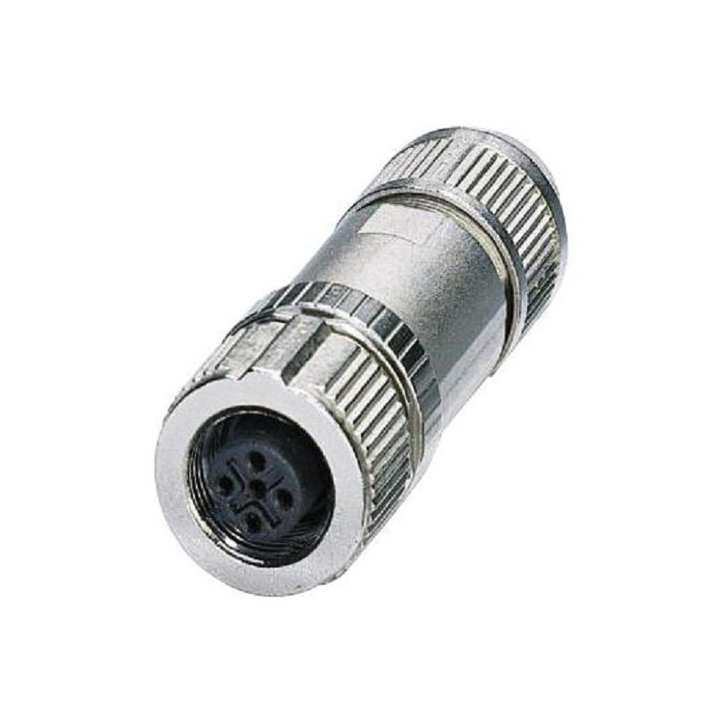 Phoenix Contact (1424680) Sensor Connector, M12, Female, 2 Positions