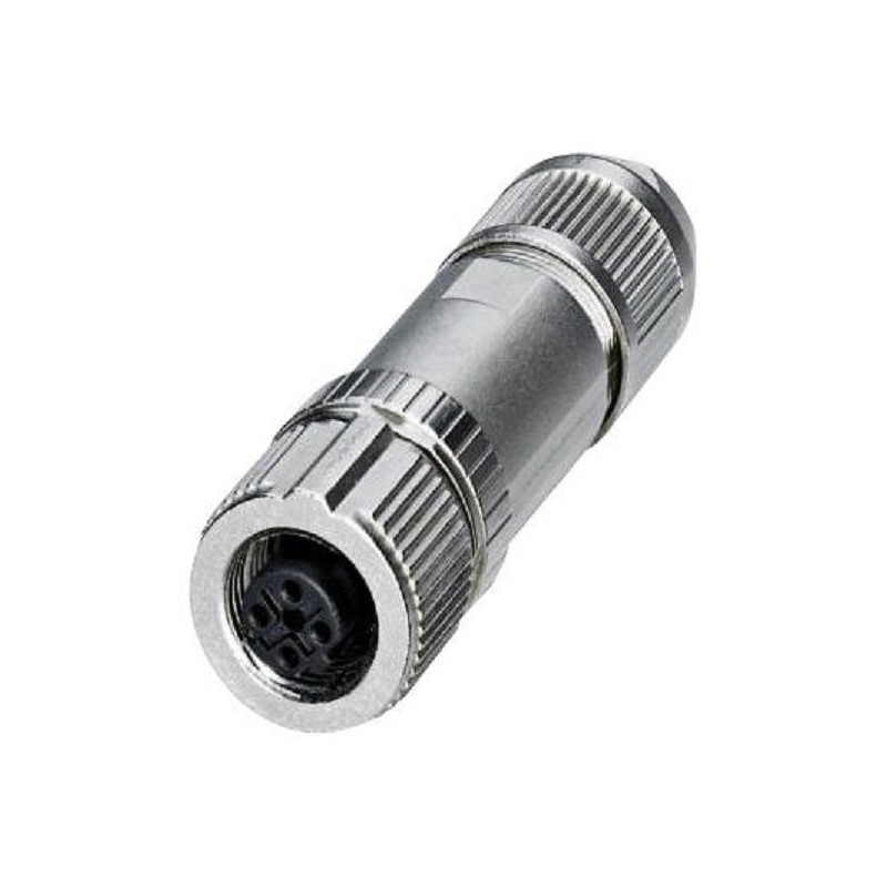 Phoenix Contact (1424683) Sensor Connector, M12, Female, 4 Positions