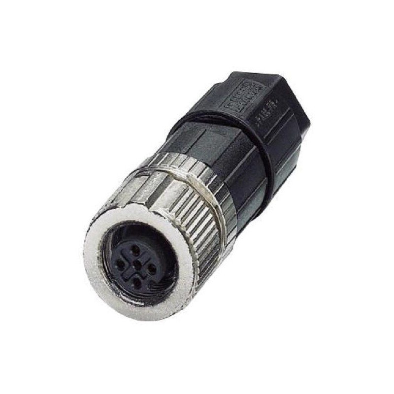 Phoenix Contact (1424652) Sensor Connector, M12, Female, 5 Positions