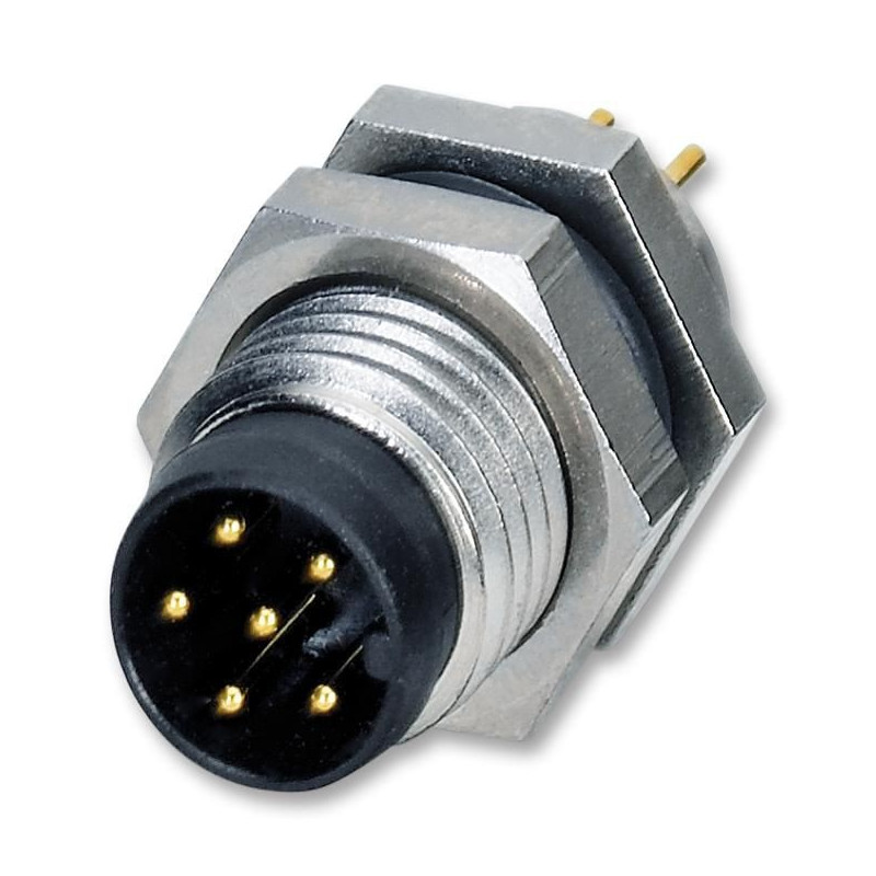 Phoenix Contact (SACC-DSI-M 8MS-6CON-L180) Sensor Connector, M8, Male