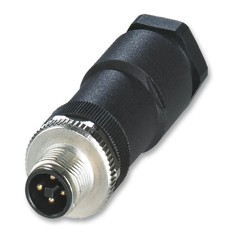 Phoenix Contact (SACC-M12MST-3PECON-PG11-M) Sensor Connector, M12, Male