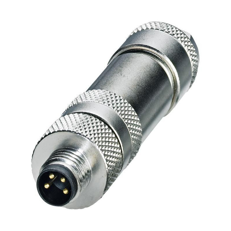 Phoenix Contact (1542897) Sensor Connector, Shielded, IP67, M8, Male