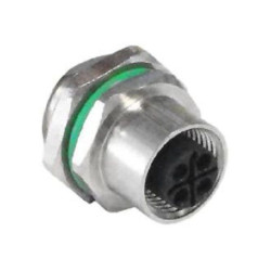 Bulgin Limited (PXMBNI12RPF04SFLM16020) Sensor Connector, M12, Female