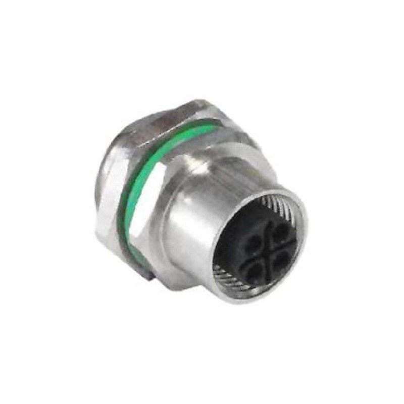 Bulgin Limited (PXMBNI12RPF04SFLM16020) Sensor Connector, M12, Female