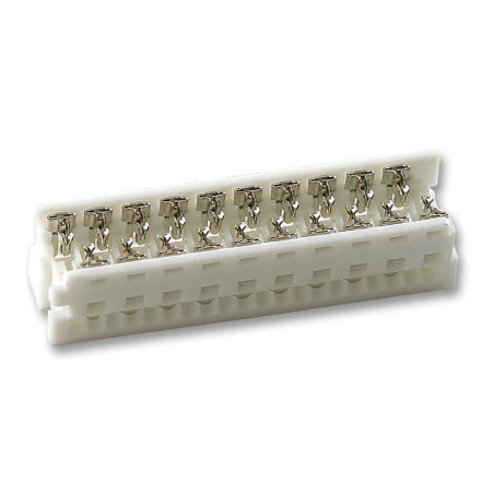 Molex (90327-0318) IDC Connector, IDC Receptacle, Female, 1.27 mm, 2 Row