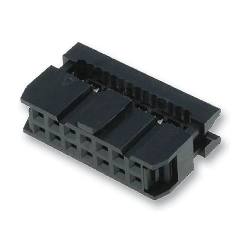 Amphenol (T812124A100CEU) IDC Connector, IDC Receptacle, Female, 2.54 mm