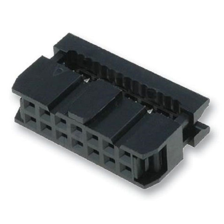 Amphenol (T812124A100CEU) IDC Connector, IDC Receptacle, Female, 2.54 mm