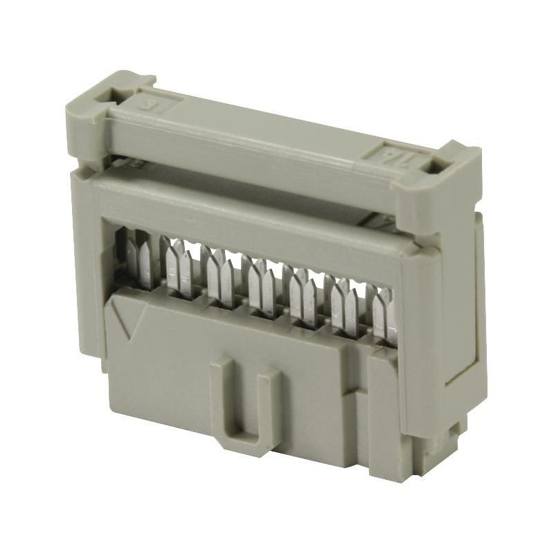 Harting (09 18 520 6803) IDC Connector, IDC Receptacle, Female, 2.54 mm