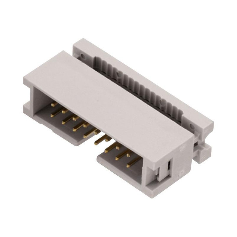 Wurth (61202025821) IDC Connector, IDC Plug, Male, 2.54 mm, 2 Row