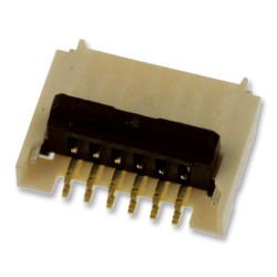 Molex (503480-0600) FFC / FPC Board Connector, 0.5 mm, 6 Contacts