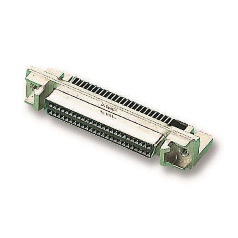 TE Connectivity (5787190-7.) I/O Connector, 68 Contacts, Receptacle, D Sub