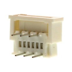 Molex (39-53-2064) FFC / FPC Board Connector, ZIF, 1.25 mm, 6 Contacts