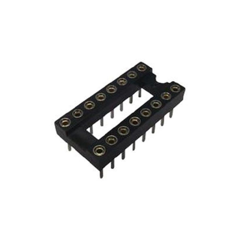 Multicomp Pro (2227MC-16-03-F1) IC & Component Socket, 16 Contacts