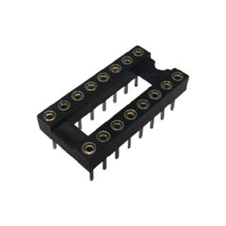 Multicomp Pro (2227MC-16-03-F1) IC & Component Socket, 16 Contacts