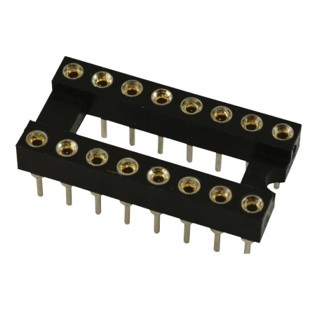 Multicomp Pro (SPC15527) IC & Component Socket, 16 Contacts, DIP Socket,