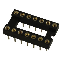 Multicomp Pro (SPC15526) IC & Component Socket, 14 Contacts, DIP Socket