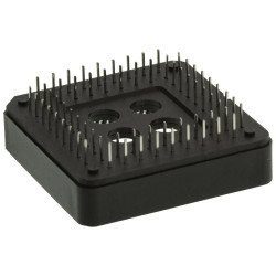 Multicomp (MC-68PLCC) IC & Component Socket, 68 Contacts, PLCC Socket