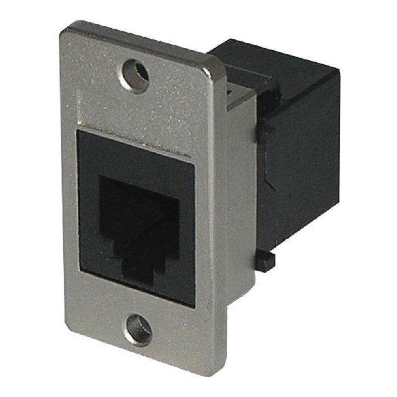 Tuk (KCK66PM) Panel Mount RJ11/RJ12 Keystone Coupler