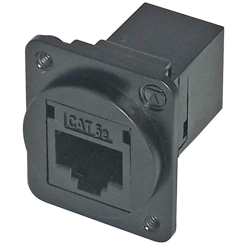 Tuk (FACK4BKDPM) In-Line Adapter, Cat5e, RJ45, RJ45, Adaptor, In-Line