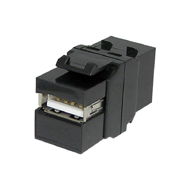 Tuk (KCUABBK) In-Line Adapter, Keystone Coupler, USB 2.0 A, USB 2.0 B