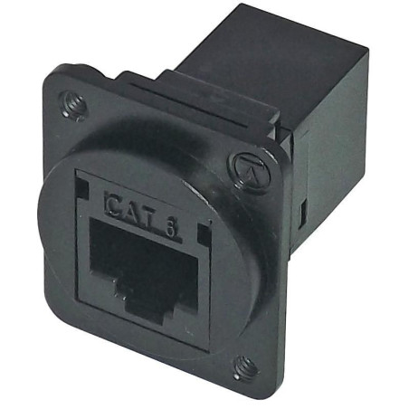 Tuk (SACK4BKDPM) In-Line Adapter, Cat6, RJ45, RJ45, Adaptor, In-Line