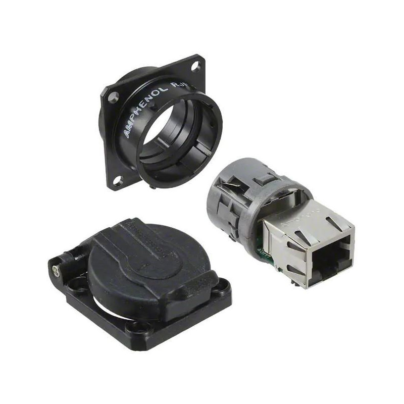 Amphenol (RJF 21 B SCC) In-Line Adapter, RJ45, RJ45, Adaptor, In-Line, RJF