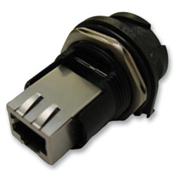 Amphenol (RJF RB 71) In-Line Adapter, IP67, Reverse Bayonet Coupling