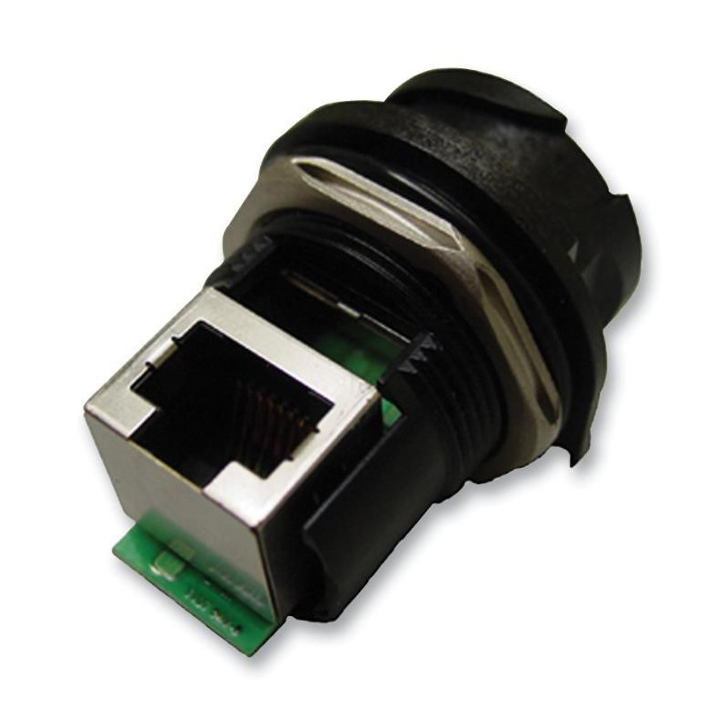 Amphenol (RJF RB 71RA) In-Line Adapter, RJ45, RJ45, Adaptor, In-Line